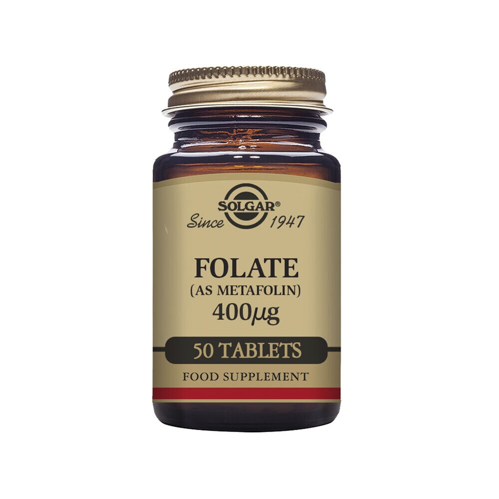 Solgar Folate 400 µg 50 tabletter