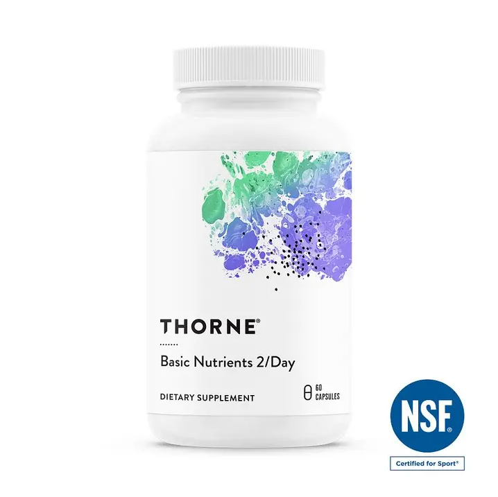 Thorne Research Basic Nutrients 2/Dag (NSF) 60 kapslar