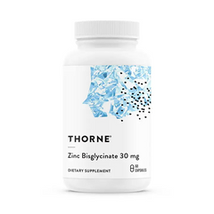 Thorne Research Zinc Bisglycinate 30 mg 60 kap