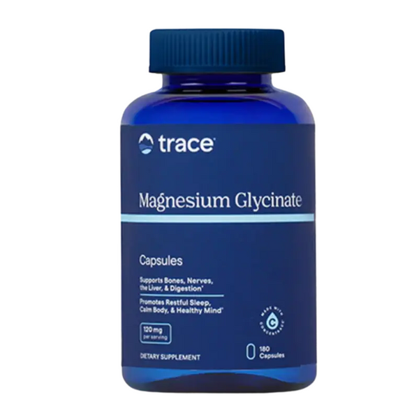 Trace Minerals Magnesium Glycinate 120mg 180 caps