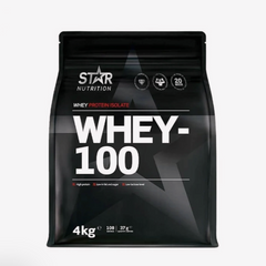 Whey-100 Vassleprotein 4 kg Jordgubb