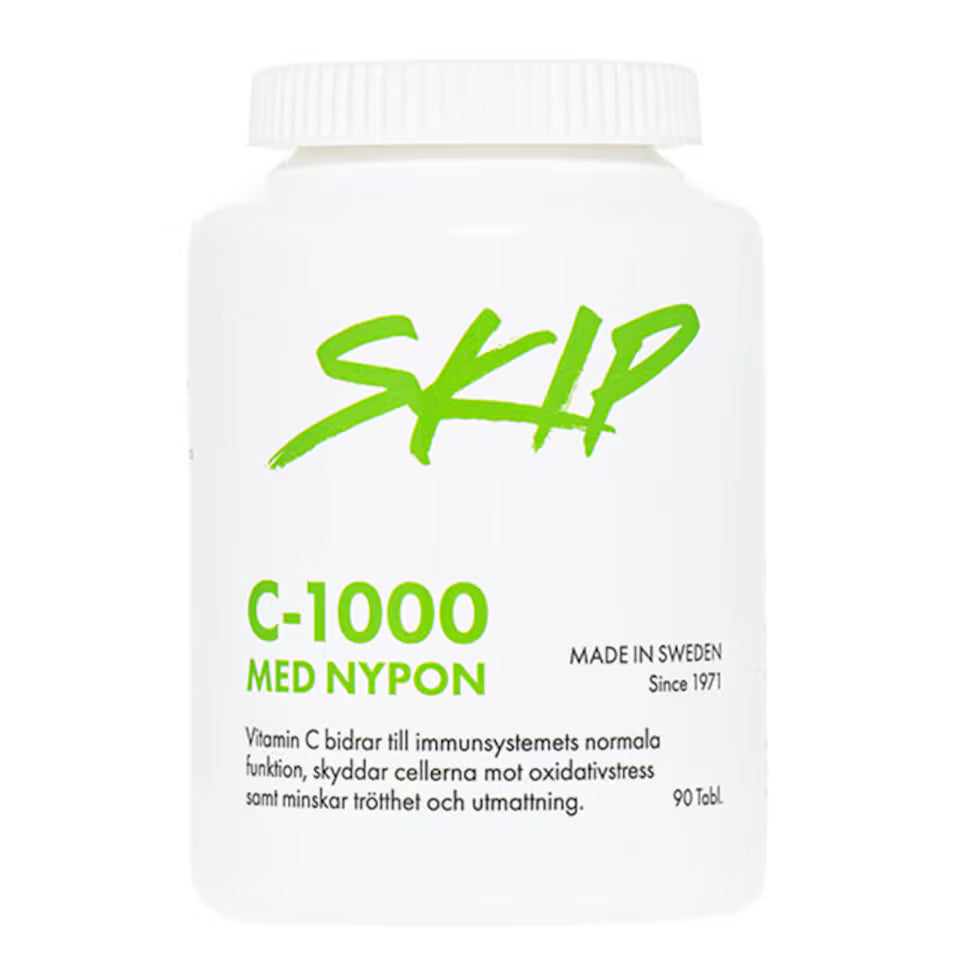 Skip C-vitamin 1000mg med nypon 90 tabletter